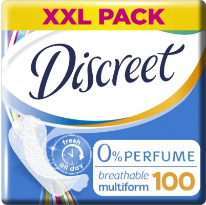Прокладки ежедневные Discreet Air Multiform, 100 штук