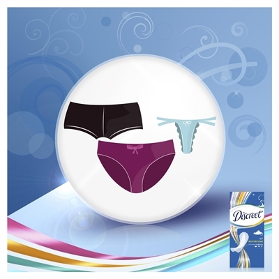 Прокладки ежедневные Discreet Air Multiform, 100 штук