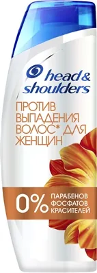 Шампунь Head & Shoulders Проти випадіння волосся для жінок, проти лупи, 400 мл