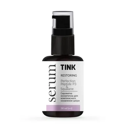 Сироватка для обличчя Tink Hexanoyl Dipeptide-3 Restoring Serum Tink, що відновлює з пептидом, 30 мл