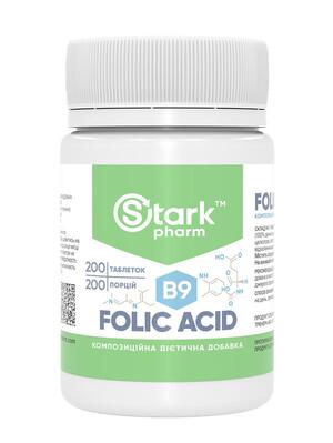 Фолиевая кислота Stark Pharm Stark Folic Acid 400 мкг, 200 таблеток