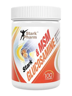 Хондропротектор Stark Pharm Stark Glucosamine & MSM, 100 г