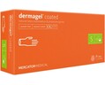 Рукавички оглядові Mercator Medical Dermagel Coated латексні непудровані, розмір S, нестерильні, пара