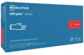 Рукавички оглядові Mercator Nitrylex Classic нітрилові непудровані, розмір L, нестерильні, блакитні, пара