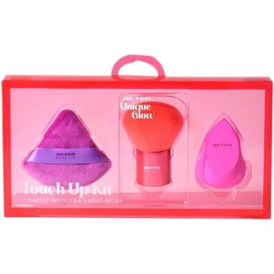 Набор для макияжа Beter Touch Up Kit (пуховка + спонж + кисточка)