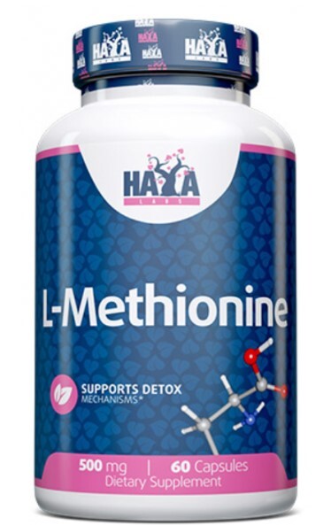 L-метионин Haya Labs High L-Methionine капсулы по 500 мг №60