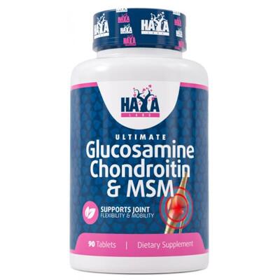 Хондропротектор Haya Labs Glucosamine Chondroitin MSM Complex таблетки №90