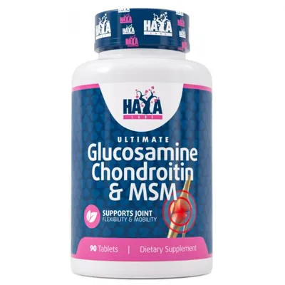 Хондропротектор Haya Labs Glucosamine Chondroitin MSM Complex таблетки №90