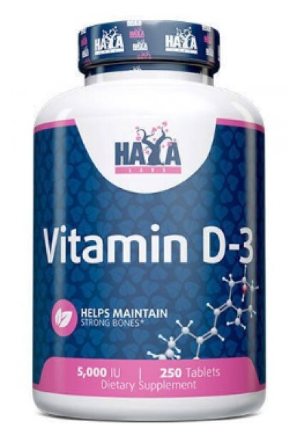 Вітамін Д3 Haya Labs Vitamin D-3 5000 МО капсули №250
