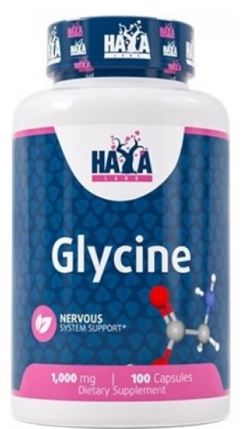 Глицин Haya Labs Glycine капсулы по 1000 мг №100