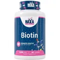 Біотин Haya Labs Biotin 5000 мкг капсули №60