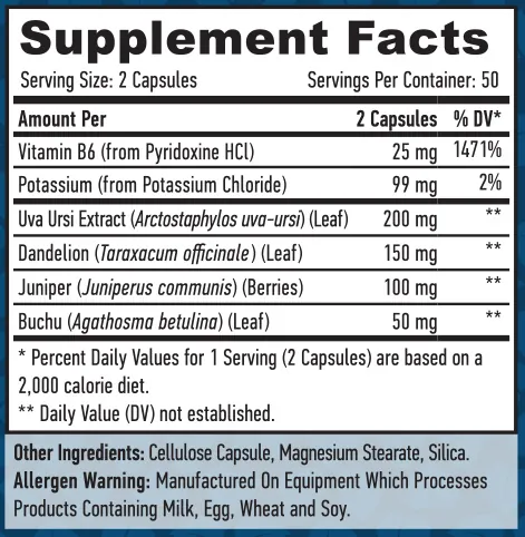 Діуретик Haya Labs Diuretic Boost капсули №100