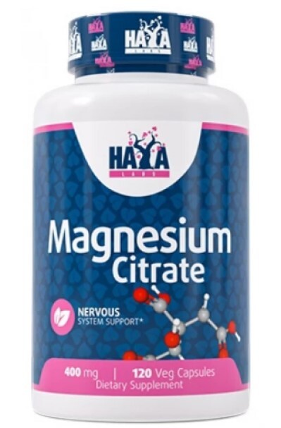 Магния цитрат Haya Labs Magnesium Citrate 400 мг капсулы №120
