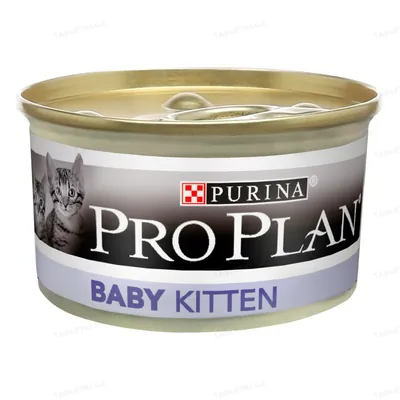 Корм вологий для кошенят Purina Pro Plan Baby Kitten мус з куркою, 85 г
