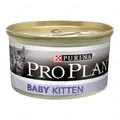 Корм вологий для кошенят Purina Pro Plan Baby Kitten мус з куркою, 85 г