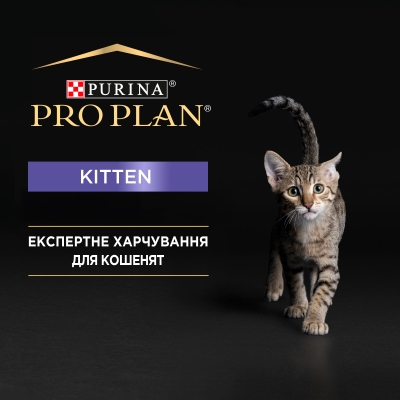 Корм влажный для котят Purina Pro Plan Junior паштет с курицей, 85 г