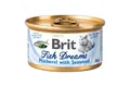 Корм вологий для котів Brit Care Brit Fish Dreams Скумбрія та водорості, 80 г