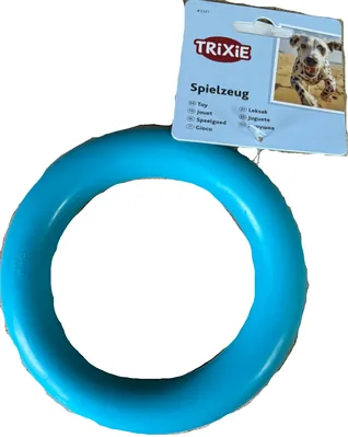 Іграшка для собак Trixie 3321 Кільце лите, 15 см