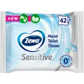 Туалетний папір вологий Zewa Sensitive, 42 шт