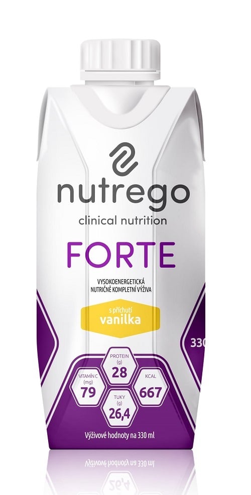 Энтеральное питание Nutrego Forte для взрослых и детей от 3 лет, ваниль, 330 мл