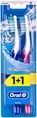Набір зубних щіток 1+1 Oral-B Complete Deep Clean Комплекс Глибоке чищення, середньої жорсткості, 2 шт