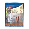 Ласощі для кішок Trixie 42723 Premio Quadro-Sticks ягня/індичка, 5 штук