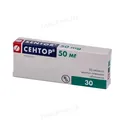 Сентор таблетки, в/плів. обол. по 50 мг №30 (10х3)