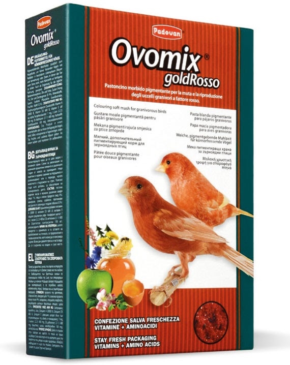 Корм для декоративных птиц Padovan Ovomix Rosso (PP00196), 300 г
