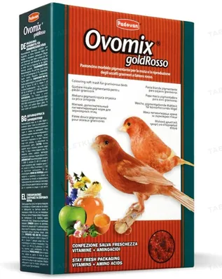 Корм для декоративних птахів Padovan Ovomix Rosso (PP00196), 300 г