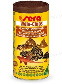Корм для сомиків Sera Catfish Chips чіпси, 100 г