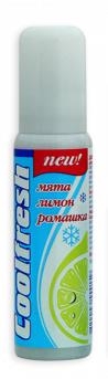 Освежитель полости рта Ароматика Coolfresh Мята, лимон, ромашка, 30 мл