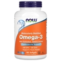 Омега-3 NOW Omega-3 Odor Controlled капсули м'які №180