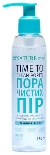 Гель для вмивання NATURE.med Пора чистих пір, 150 мл