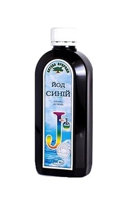 Йод синий раствор по 260 мл во флак.