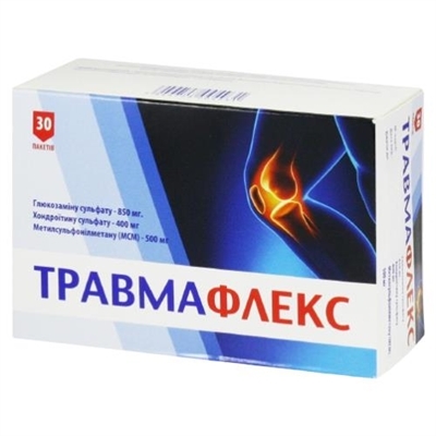Травмафлекс пор. по 4,3 г №30 в пак.