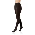 Колготи компресійні Pani Teresa Classic CCL РТ0401 клас компресії 2, закритий носок, короткі, колір чорний, розмір L