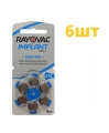 Батарейки для кохлеарных имплантов Rayovac Implant Pro+, 6 штук