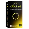 Презервативи Dolphi Anatomic Ultra Thin ультратонкі та анатомічні, 24 штуки
