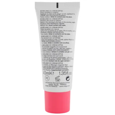 Крем Uriage Roseliane CC тонуючий догляд проти почервоніння, SPF 30, 40 мл
