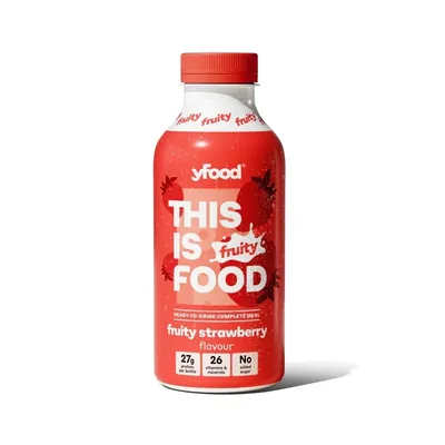 Напій молочний Yfood This is food Fruity полуниця, 500 мл