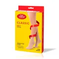 Колготи компресійні Pani Teresa Classic CCL РТ0407 клас компресії 1, закритий носок, короткі, колір світло бежевий, розмір M