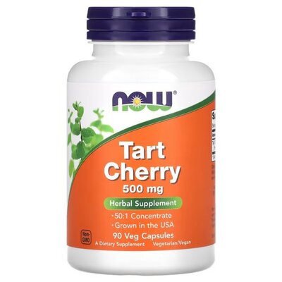 Вишня Монморанси NOW Tart Cherry 500 мг капсулы №90
