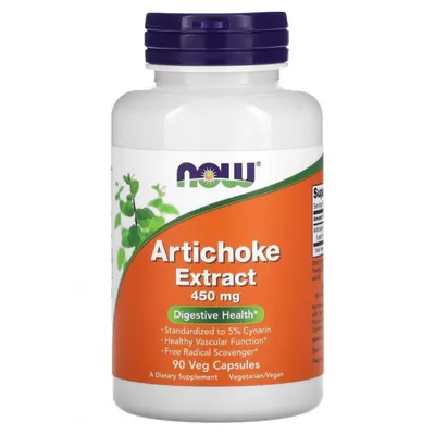 Артишоку екстракт NOW Artichoke Extract 450 мг вег. капсули №90