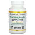 Глюкозамин, хондроитин, МСМ и гиалуроновая кислота California Gold Nutrition Total Veggie Joint, 90 веганских капсул