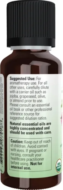 Ефірна олія герані Now Essential Oils Geranium, 30 мл