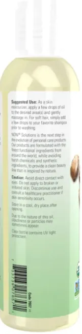 Касторова олія Now Solutions Castor Oil, 237 мл