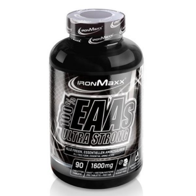 Аминокислота IronMaxx 100% EAAs Ultra Strong, 90 таблеток