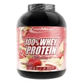 Протеїн сироватковий концентрат IronMaxx 100% Whey Protein полуниця-білий шоколад, 2350 г (банка)