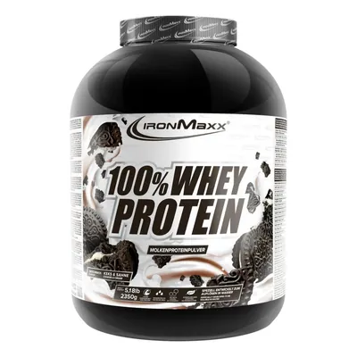 Протеїн сироватковий концентрат IronMaxx 100% Whey Protein печиво-крем, 2350 г (банка)