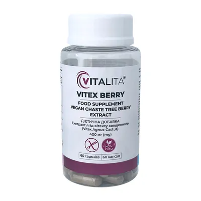 Вітекс Vitalita Vitex Berry 400 мг капсули №60